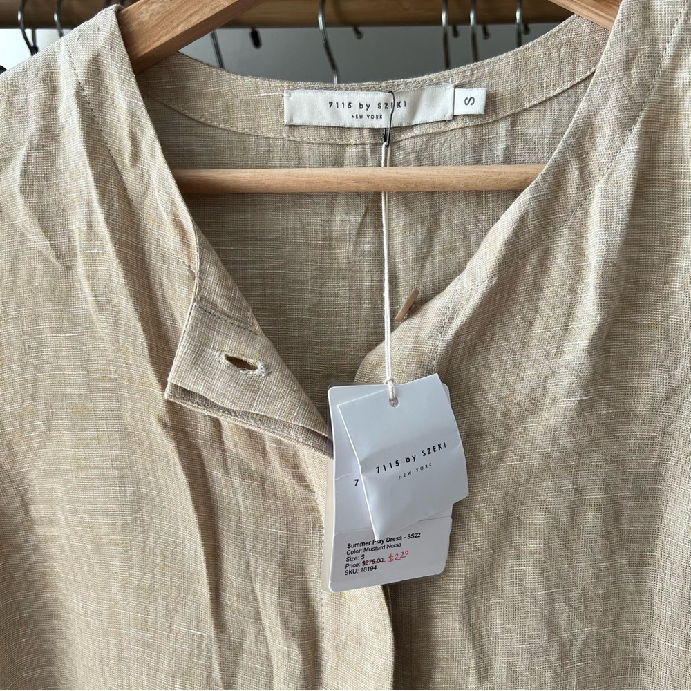 Linen Play Dress (NWT) - Picture 7 of 12